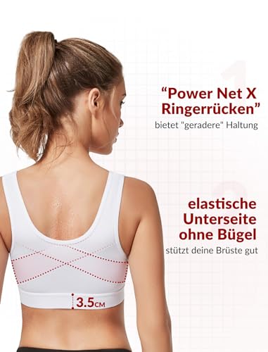 Yvette-Sport-BH-Damen-mit-Vorderverschluss-ohne-Dicker-Polsterung-starker-Halt-Fitness-Bra