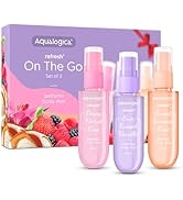 Aqualogica Refresh+ On the Go Set of 3 Perfume Body Mist, 3x20ml for Women|Perfume Set For Women|...