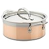 Hestan CopperBond Collection 100 Pure Copper Soup Pot Induction Cooktop Compatible 3 Quart