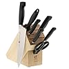 Zwilling ja henckels four star anniversary 8 pc knife block set  urban country home decor