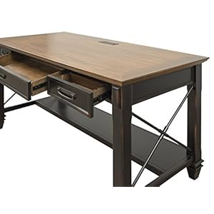 Martin Furniture Hartford Writing Desk, Brown Martin Furniture Hartford Writing Desk Brown