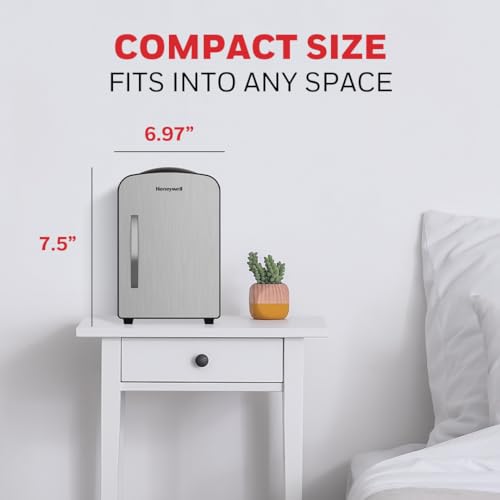 Honeywell-4-Liter-Personal-Fridge-Cools-Or-Heats-Provides-Compact-Storage-For-Skincare-Snacks-Or-6-12oz-Cans Honeywell 4 Liter Personal Fridge Cools Or Heats Provides Compact Storage For Skincare Snacks Or 6 12oz Cans
