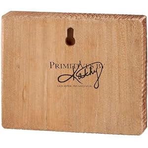   Primitives-by-Kathy-Merry-Brown-Calf-Block-Sign
