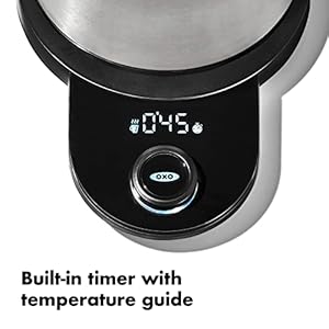   OXO-Brew-Gooseneck-Electric-Kettle--Hot-Water-Kettle-Pour-Over-Coffee-Tea-Kettle-Adjustable-Temperature-Built-In-Brew-Timer-Stainless-Steel-1L