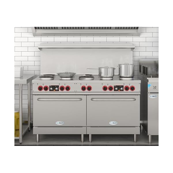   KoolMore-KM-CR60-E-60-in-Commercial-Range-with-10-Burners-and-2-Standard-Electric-Ovens-in-Stainless-Steel-208V-3-Phase-CSA-Listed