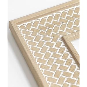 Afuly 5x7 Picture Frame Boho Picture Frames Nature Beige Bohemia Photo Frame for Office Bedroom Home Desk Wall Decor, Anniversary Wedding Gifts for Mom Grandma, Set of 2 Afuly 5×7 Picture Frame Boho Picture Frames Nature Beige Bohemia Photo Frame for Office Bedroom Home Desk Wall Decor Anniversary Wedding Gifts for Mom Grandma Set of 2