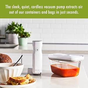 ZWILLING Fresh Save Handheld Vacuum Sealer Machine for Easy Storage