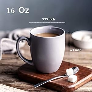   AmorArc-16oz-Coffee-Mugs-Set-of-6-Large-Ceramic-Coffee-Mugs-for-Man-Woman-Dad-Mom-Modern-Coffee-Mugs-Set-with-handle-for-TeaLatteCappuccinoCocoa-DishwasherMicrowave-Safe-Multi-Color