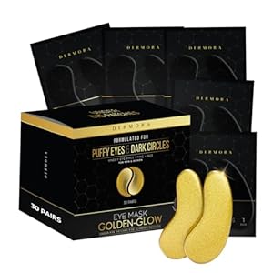 DERMORA Golden Glow Under Eye Patch...
