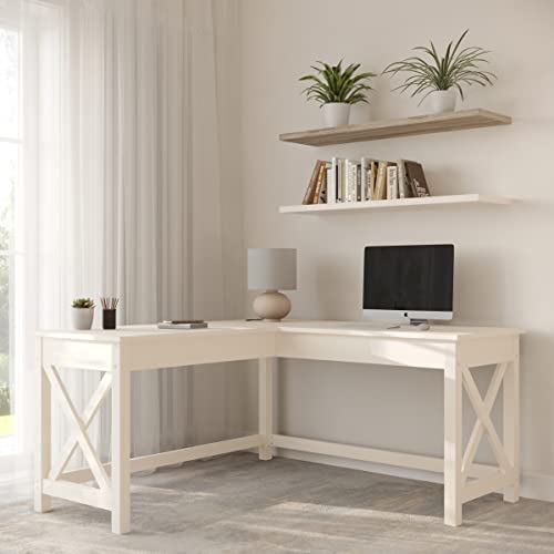 Lavish-Home-Computer-Desk-L-Shaped-Desk-with-X-Pattern-Legs-for-Office-Computer-or-Craft-Table-Desks-for-Home-Office-White Lavish Home Computer Desk L Shaped Desk with X Pattern Legs for Office Computer or Craft Table Desks for Home Office White