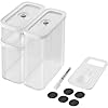Zwillingfreshsavecubestorageorganizer5piecemediumsetpantryorganizersandstorageplasticbpafreeairtightdryfoodstoragecontainerforstoringalmondsbananachipsnutsandmore  Urban Country Home Decor Zwilling fresh save cube storage organizer 5 piece medium set pantry organizers and storage plastic bpa free airtight dry food storage container for storing almonds banana chips nuts and more  urban country home decor