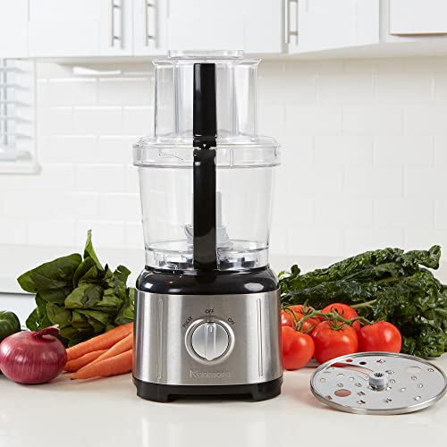 Kenmore-11-Cup-Food-Processor-Vegetable-Fruit-Salad-Cutter-Multifunctional-Chopper-Clicer-Mincer-Puree-Grater-Blades-Shredder-Compact-Stainless-Steel-Kitchen-Appliances-500-W-Black Kenmore 11 Cup Food Processor Vegetable Fruit Salad Cutter Multifunctional Chopper Clicer Mincer Puree Grater Blades Shredder Compact Stainless Steel Kitchen Appliances 500 W Black