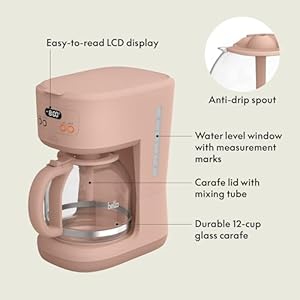 bella 12 cup Programmable Coffee Maker
