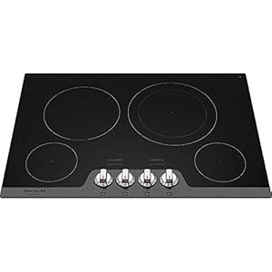 Frigidaire FGEC3048US 30″ Gallery Series Electric Cooktop w/ 4 Elements SpaceWise Expandable Elements Ceramic Glass Top Hot Surface Indicators