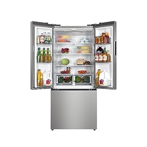   Hamilton-Beach-HBF1662-French-Door-Full-Size-Counter-Depth-Refrigerator-with-Freezer-Drawer-166-cu-ft-Stainless
