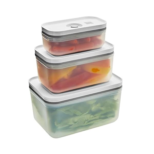 Zwilling fresh save 3 pc assorted sizes food storage container meal prep container bpa free  urban country home decor