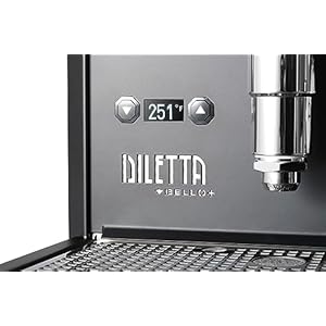 Diletta Bello+ Espresso Machine (Black) Diletta Bello Espresso Machine Black
