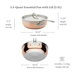   Hestan-CopperBond-Collection-100-Pure-Copper-Essential-Pan-Induction-Cooktop-Compatible-35-Quart