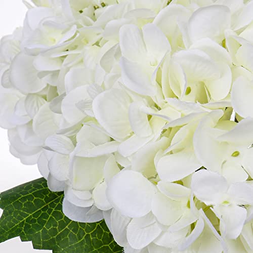 Hollyone-Hydrangea-Artificial-Flowers-with-Vase-White-Silk-Fake-Flowers-Arrangements-in-Glass-Vase-with-Faux-Water-for-Home-Bathroom-Office-Table-Centerpiece-Shelf-Decorations Hollyone Hydrangea Artificial Flowers with Vase White Silk Fake Flowers Arrangements in Glass Vase with Faux Water for Home Bathroom Office Table Centerpiece Shelf Decorations