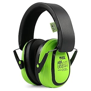 GREEN DEVIL Kids Hearing Protection Ear muffs 27dB Noise Cancelling For Age 1-16 Low Profile Autism Sensory Headphones