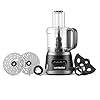   nutribullet-NBP50100-Food-Processor-450-Watts-with-7-Cup-Capacity-and-Stainless-Steel-Slice-Shred-Chop-and-Dough-Attachments-Black
