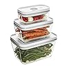 Zwilling fresh save 3 pc glass food storage meal prep container assorted sizes  urban country home decor