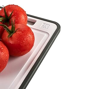 ZWILLING 9.75 inch by 15.25 inches Synthetic Cutting Board, White, 9.75" x 15.25" x 0.5" ZWILLING 975 inch by 1525 inches Synthetic Cutting Board White 975 x 1525 x 05