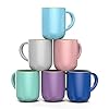   Set-of-6-Large-16-Ounce-Ceramic-Coffee-Mugs-Pastel-Sparkles