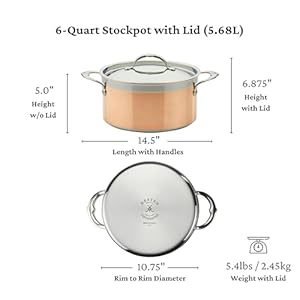   Hestan-CopperBond-Collection-100-Pure-Copper-Stock-Pot-Induction-Cooktop-Compatible-6-Quart