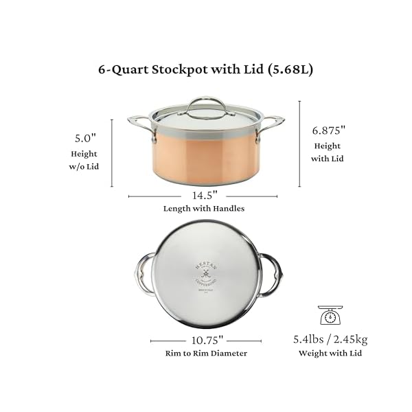   Hestan-CopperBond-Collection-100-Pure-Copper-Stock-Pot-Induction-Cooktop-Compatible-6-Quart