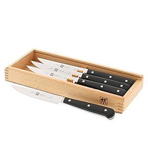 Zwilling steak knives silver  urban country home decor