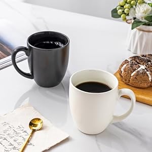   AmorArc-16oz-Coffee-Mugs-Set-of-6-Large-Ceramic-Coffee-Mugs-for-Man-Woman-Dad-Mom-Modern-Coffee-Mugs-Set-with-handle-for-TeaLatteCappuccinoCocoa-DishwasherMicrowave-Safe-Multi-Color