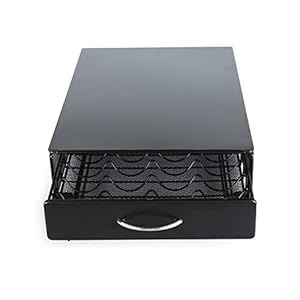   Nespresso-Vertuoline-Capsule-Storage-Drawer-Vertuo-Coffee-Holder-Metal-Multiple-Flavors-Pods-Organizer-40-Pcs-Capacity