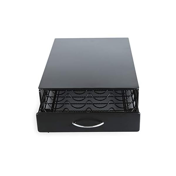   Nespresso-Vertuoline-Capsule-Storage-Drawer-Vertuo-Coffee-Holder-Metal-Multiple-Flavors-Pods-Organizer-40-Pcs-Capacity