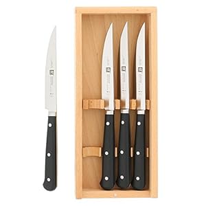Zwilling steak knives silver  urban country home decor