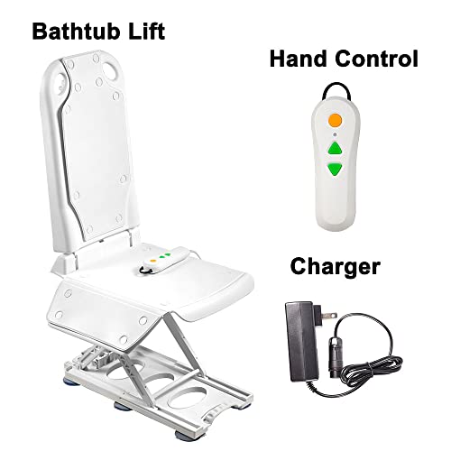 Electric-Reclining-Bath-Lift-Chair-Six-Suction-Cup-Feet-Emergency-Stop-Button-Weight-Capacity-300lb-White