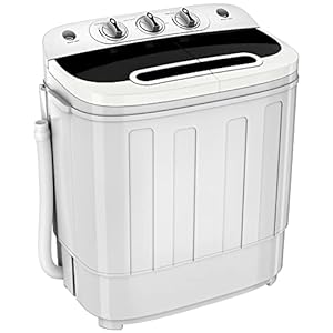 ZENY Transportable Garments Washing Machine Mini T...