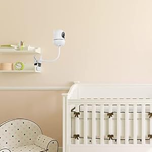 Flexible Baby Monitor Mount Compatible with HelloBaby HB65/HB6550/HB6558/HB66/HB248,ANMEATE SM935E/SM650 Baby Monitor,Baby Camera Mount,Baby Monitor Clip Mount Without Tools or Wall Damage Flexible Baby Monitor Mount Compatible with HelloBaby HB65HB6550HB6558HB66HB248ANMEATE SM935ESM650 Baby MonitorBaby Camera MountBaby Monitor Clip Mount Without Tools or Wall Damage