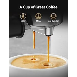 Neretvaespressomachine20barsupercompactespressomakerstainlesssteelprofessionalcoffeemachineespressowithleddisplaymilkfrotherforhomebaristalatteandcappuccinomaker Urban Country Home Decor Neretva espresso machine 20 bar super compact espresso maker stainless steel professional coffee machine espresso with led display milk frother for home barista latte and cappuccino maker urban country home decor