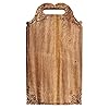 Mango wood hand carved chopping serving tray for kitchen dining table and outdoor size 165x9x095 inch  urban country home decor