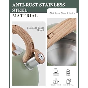   Tea-Kettle-Stovetop-27-Quart-Stove-Top-Whistling-Tea-Kettle-Teapot-Kettles-with-Food-Grade-Stainless-Steel-and-Wood-Pattern-Handle-Suitable-for-All-Heat-Sources
