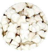 White Gummy Bears Sugared, White Candy Tutti Frutti Flavored, The Hampton Popcorn & Candy Company...