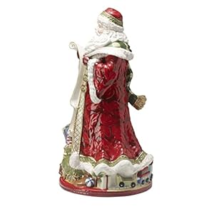 Fitz and floyd holiday home santa figurine 1875 inch  urban country home decor
