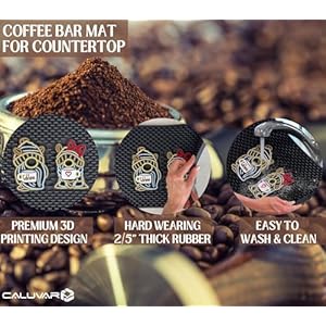 Coffee Bar Mat for Countertop, Large 18x12 Gnome Coffee Mat, Kitchen Decor and Accessories Coffee Bar Sign, Durable Coffee Sign Kitchen Mat, Coffee Bar Accessories, Coffee Signs for Coffee Station Coffee Bar Mat for Countertop Large 18×12 Gnome Coffee Mat Kitchen Decor and Accessories Coffee Bar Sign Durable Coffee Sign Kitchen Mat Coffee Bar Accessories Coffee Signs for Coffee Station
