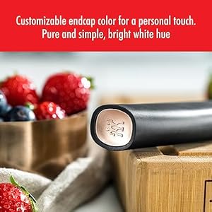 Zwilling all star 8 inch chef knife razor sharp german knife made in company owned german factory with special formula steel perfected for almost 300 years dishwasher safe rose gold end cap  urban country home decor
