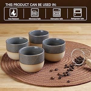 Ceramicespressocupssetof45ozespressocoffeemugsspecialglazeddemitassecupsexpressocoffeecupforespressomachine Urban Country Home Decor Ceramic espresso cups set of 4 5oz espresso coffee mugs special glazed demitasse cups expresso coffee cup for espresso machine urban country home decor