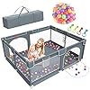 Babyplaypen79x63largebabyplayardplaypenforbabiesandtoddlersplaypensforindooroutdoorwith50oceanballsantifallsturdysafetyplaypenplayyardwithsoftbreathablemesh  Urban Country Home Decor Baby playpen 79 x 63 large baby playard playpen for babies and toddlers play pens for indoor outdoor with 50 ocean balls anti fall sturdy safety play pen play yard with soft breathable mesh  urban country home decor