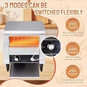   ROVSUN-Commercial-Conveyor-Toaster-300-SlicesHour-Stainless-Steel-Bread-Oven-with-Two-Outlet-Modes-110V-1700W-Perfect-for-Commercial-and-Home-Use-Silver