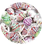 Charms Blow Pops, 3lb Bulk Bag (Approx 68), Assorted Fruit Flavored Bubble Gum Filled Lollipops, ...