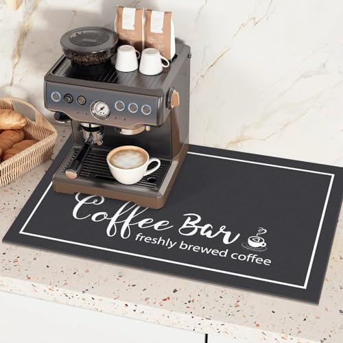 Findosom-Dish-Drying-Mat-12×20-Absorbent-Coffee-Bar-Mat-for-Countertops-Bar-Accessories-With-Cup-Pattern-for-Kitchen-Counter-Maker-Pot-Dining-Room-Decoration Findosom Dish Drying Mat 12×20 Absorbent Coffee Bar Mat for Countertops Bar Accessories With Cup Pattern for Kitchen Counter Maker Pot Dining Room Decoration